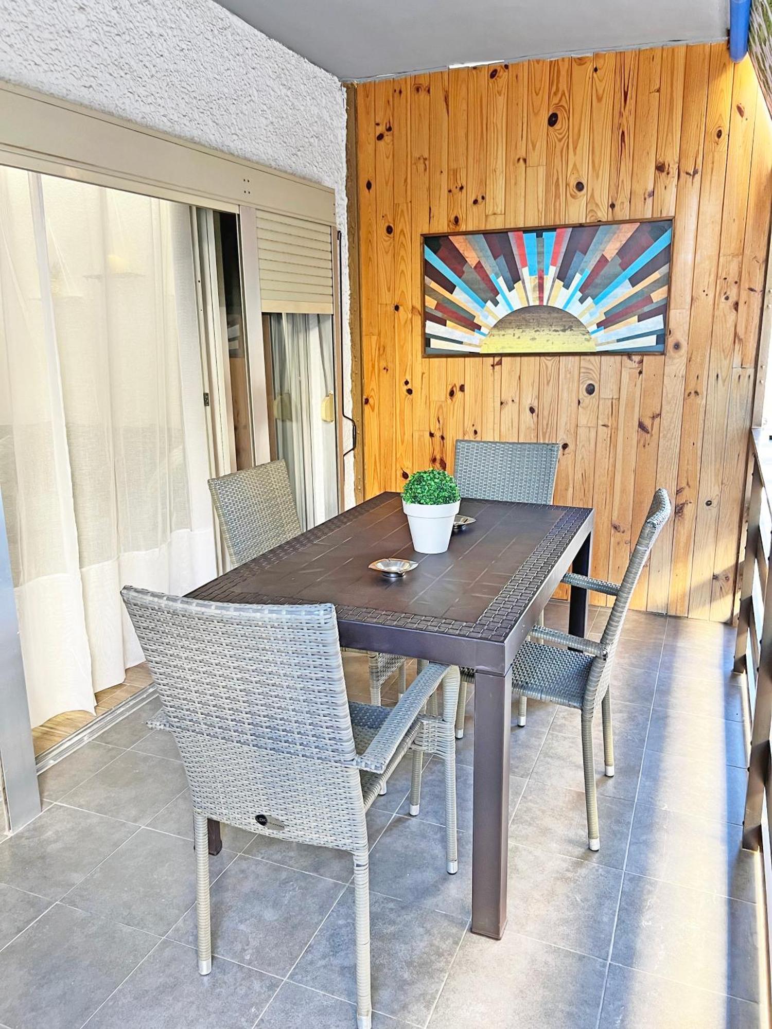 Coqueto Con Piscina, Nuevo A 50M Del Mar, Parking Gratis Apartment El Campello Bagian luar foto